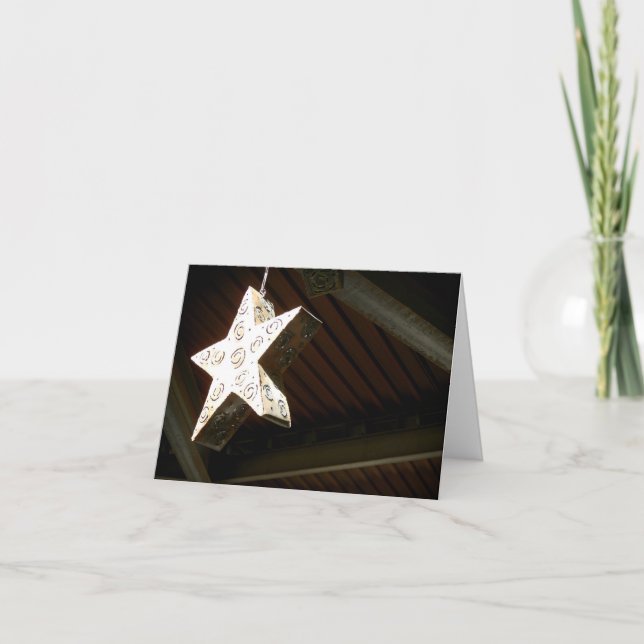 Cartão Você sempre será minha estrela brilhante (Frente)