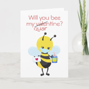 Cartão Você será minha quarentena amor?