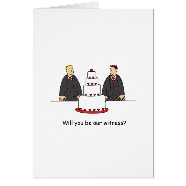 Cartão Você Será Nossa Testemunha? Dois Alvos. (Frente)