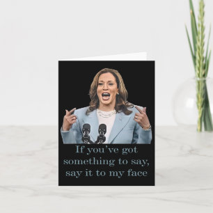 Cartão Você tem algo a dizer