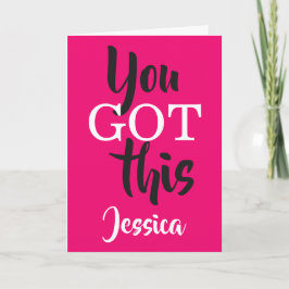 Cartão Você Tem Este Nome Personalizado