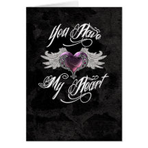 Você Tem Meu Cartaz De Saudação Rosa