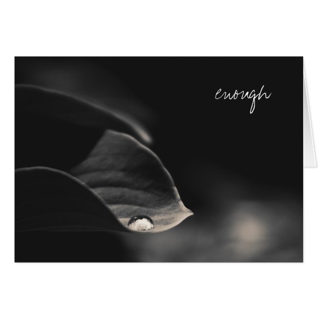 Cartão Você tem placa de Vazio suficiente (Frente Horizontal)