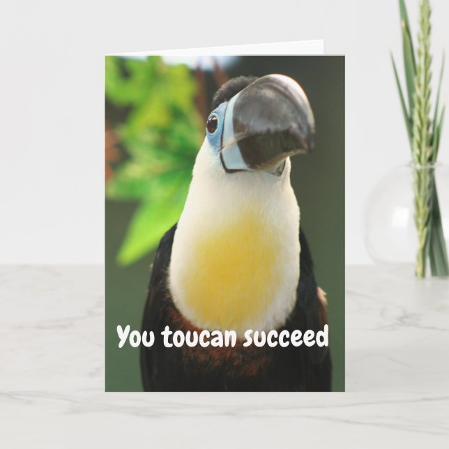 Cartão Você tucano ter sucesso (Frente)
