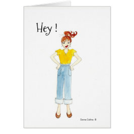 Cartão Você vai escrever alguma vez?