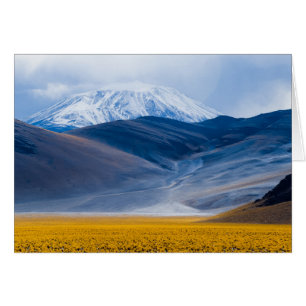 Cartão Volcano Incahuasi, Argentina