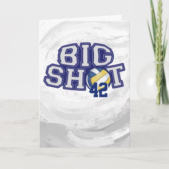 Cartão Voleibol Grande (Frente)