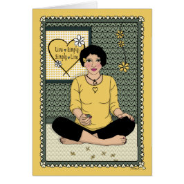 Cartão Voltar à placa Basics_C_Greeting