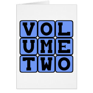 Cartão Volume Dois, Segundo Volume