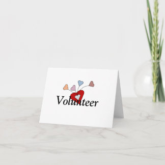 Cartão Voluntário - Estamos tão felizes que você é nosso