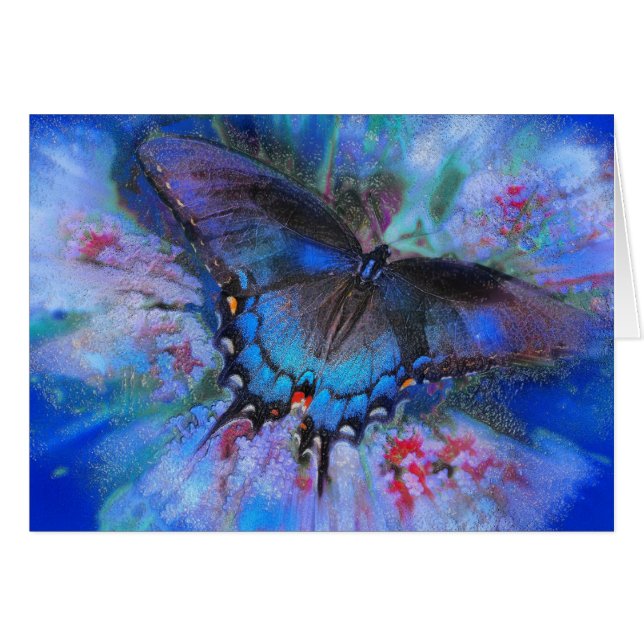 Cartão Vôo azul (Frente Horizontal)