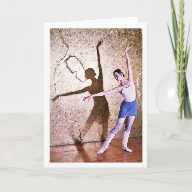 Cartão Vôo da cisne 3 - com beira (Frente)