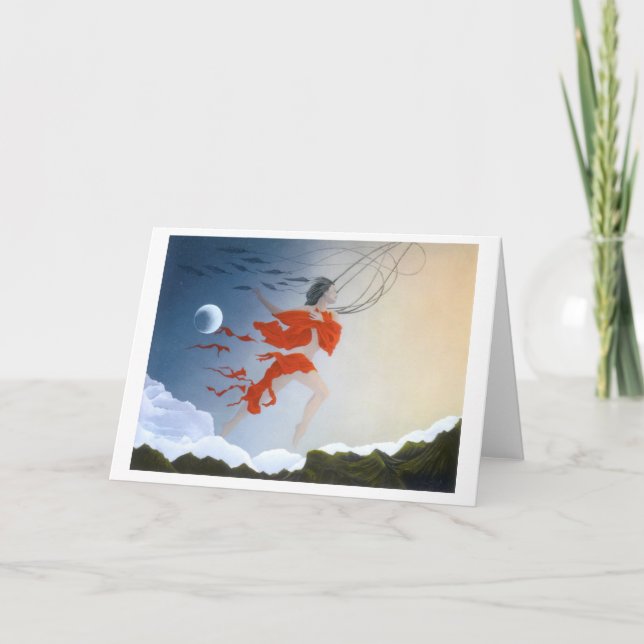 Cartão Vôo de noite (Frente)