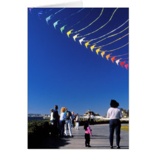 Cartão Vôo do papagaio