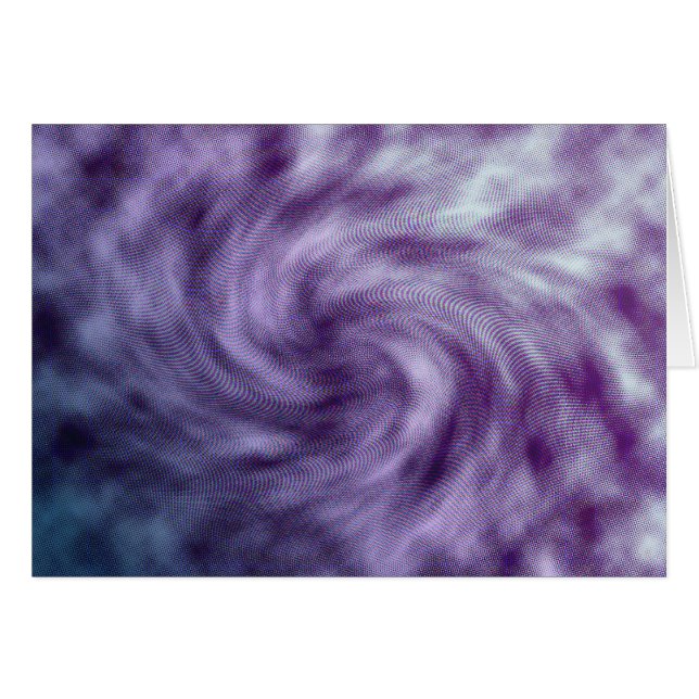 Cartão Vórtex Roxo (paisagem) (Frente Horizontal)
