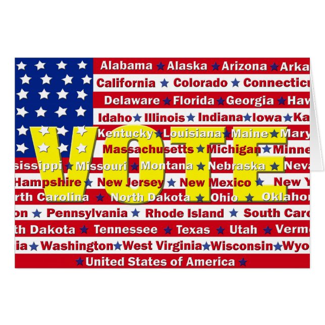 Cartão Votação (Frente horizontal)