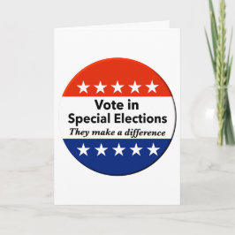 Cartão Votar Eleições Especiais