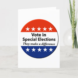 Cartão Votar Eleições Especiais