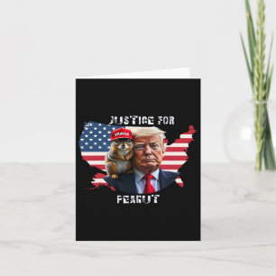 Cartão Votar Trump No Peanut, Esquilo 4