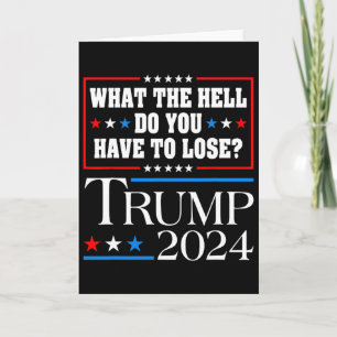 Cartão Vote Em Donald Trump O Que Diabos Você Tem Que