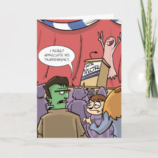 Cartão Vote Specter | Halloween Político