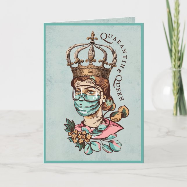 Cartão Votos de Melhora | Incentivo | Covid 19 Vírus Coro (Frente)