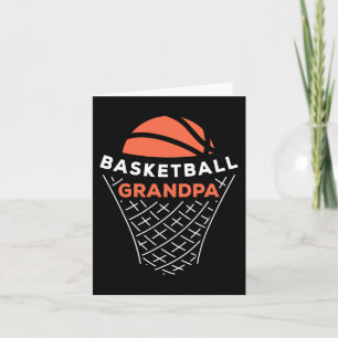 Cartão Vovô de basquetebol Vovô Bball no melhor avô Ev
