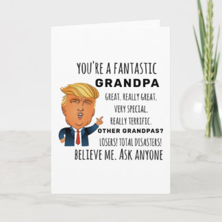 Cartão Vovô Engraçado Aniversário Melhor Presente