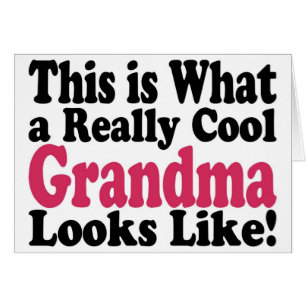 Cartão Vovó legal
