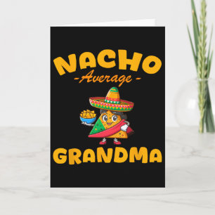 Cartão Vovó Nacho Média Cinco De Mayo Correspondência Mex