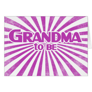 Cartão Vovó para ser