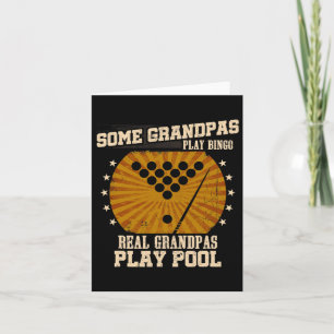 Cartão Vovô Shirt Mens Billiards - Real Vovô Play
