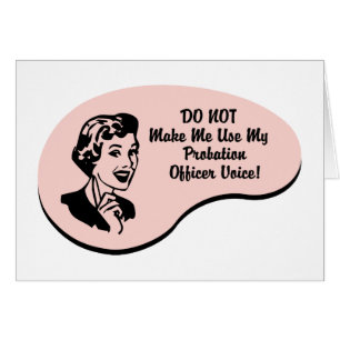 Cartão Voz do agente de saída precária