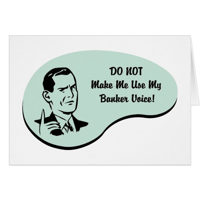 Cartão Voz do banqueiro (Frente Horizontal)