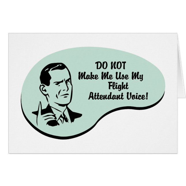 Cartão Voz dos hospedeiros de bordo (Frente Horizontal)