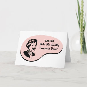 Cartão Voz Economista