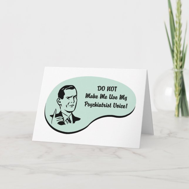 Cartão Voz Psiquiatra (Frente)