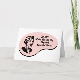 Cartão Voz Terapêutica Física