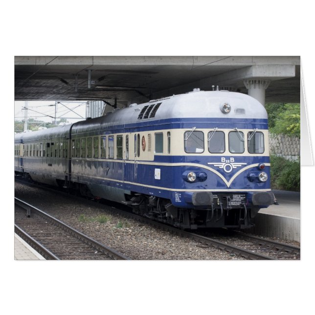 Cartão VT 5145 Blauer Blitz (Frente Horizontal)