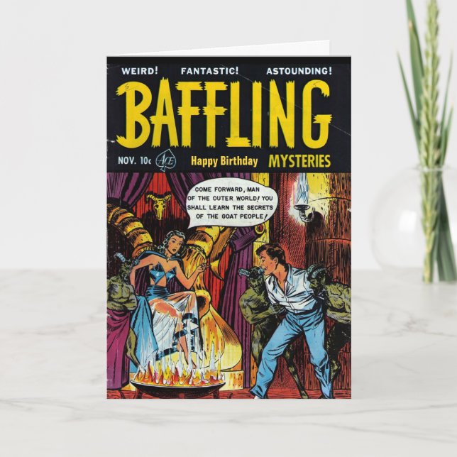 Cartão Vulcão de Vingança - Comic (Frente)