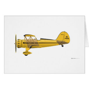 Cartão Waco YMF-5 14018 super