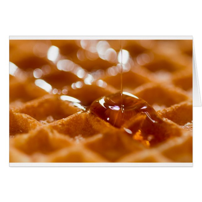 Cartão Waffle (Frente Horizontal)