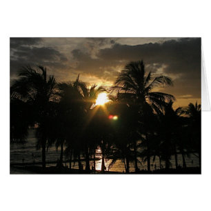 Cartão Waikiki Sunset