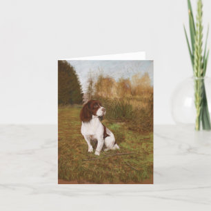 Cartão Waiting in the woods