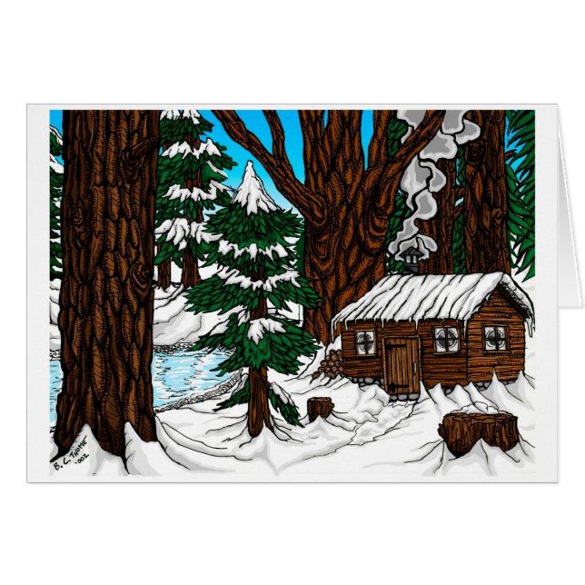 Cartão Walden (dia) (Frente Horizontal)