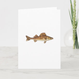 Cartão Walleye Art