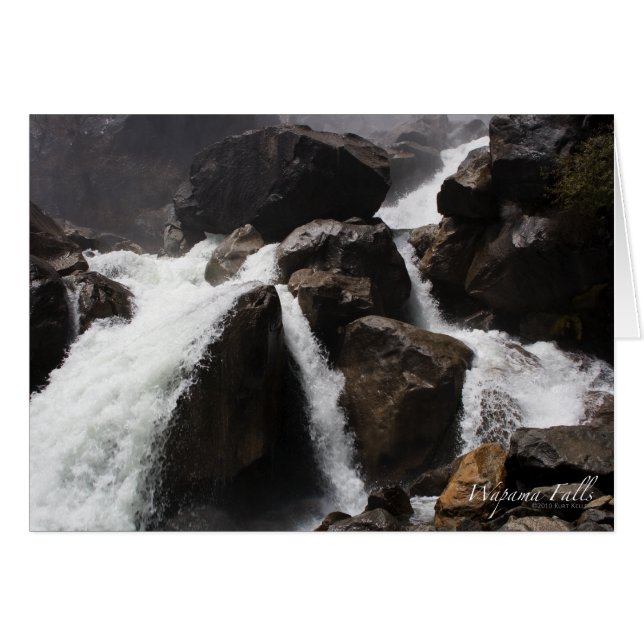 Cartão Wapama Cai (Frente horizontal)