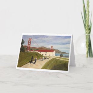 Cartão "Warming Hut" por Trina Chow