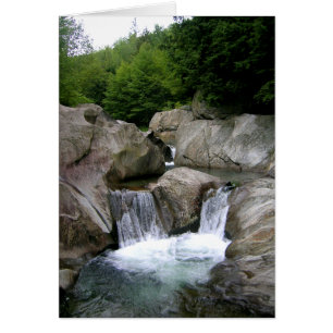 Cartão Warren Falls, Vermont