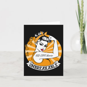 Cartão Warrior De Rsd Crps Não-Compreendido